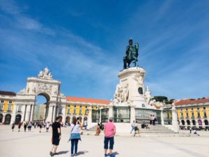リスボンのおすすめ観光地　コメルシオ広場