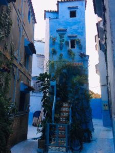 モロッコ青い街シェフシャウエン写真スポット