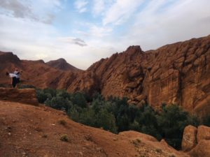 モロッコ砂漠ツアー ダデス渓谷